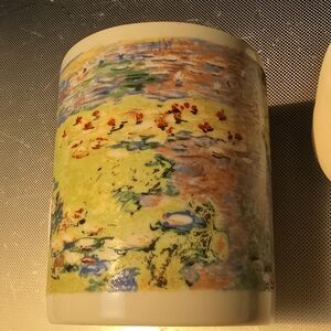 Monet Water Lilies Impressionist Design D.Burrows Coffee Tea Mug By Chaleur